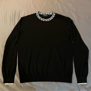 Versace Greca wool jumper